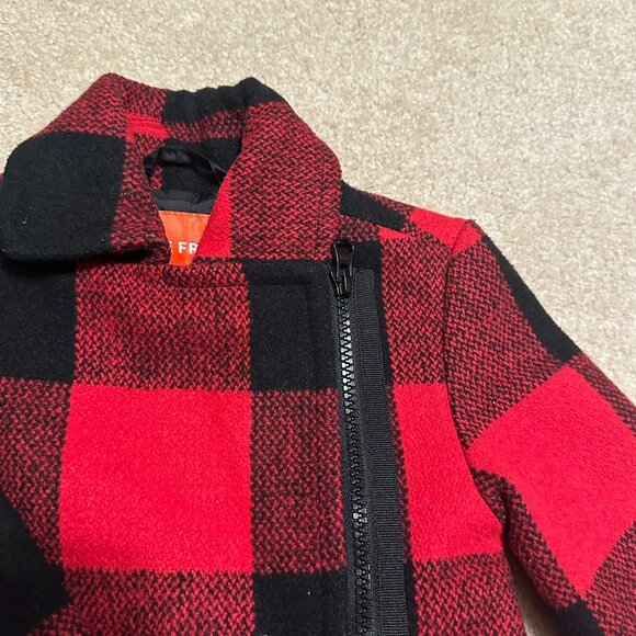 2/$30 Red Plaid Joe Fresh Jacket - Picture 7 of 11
